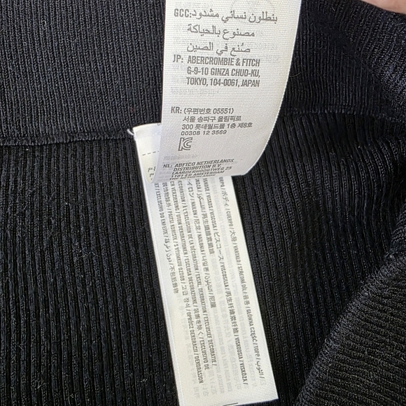 Abercrombie and fitch Ribbed knit  wideleg cropped pants - Picture 7 of 9